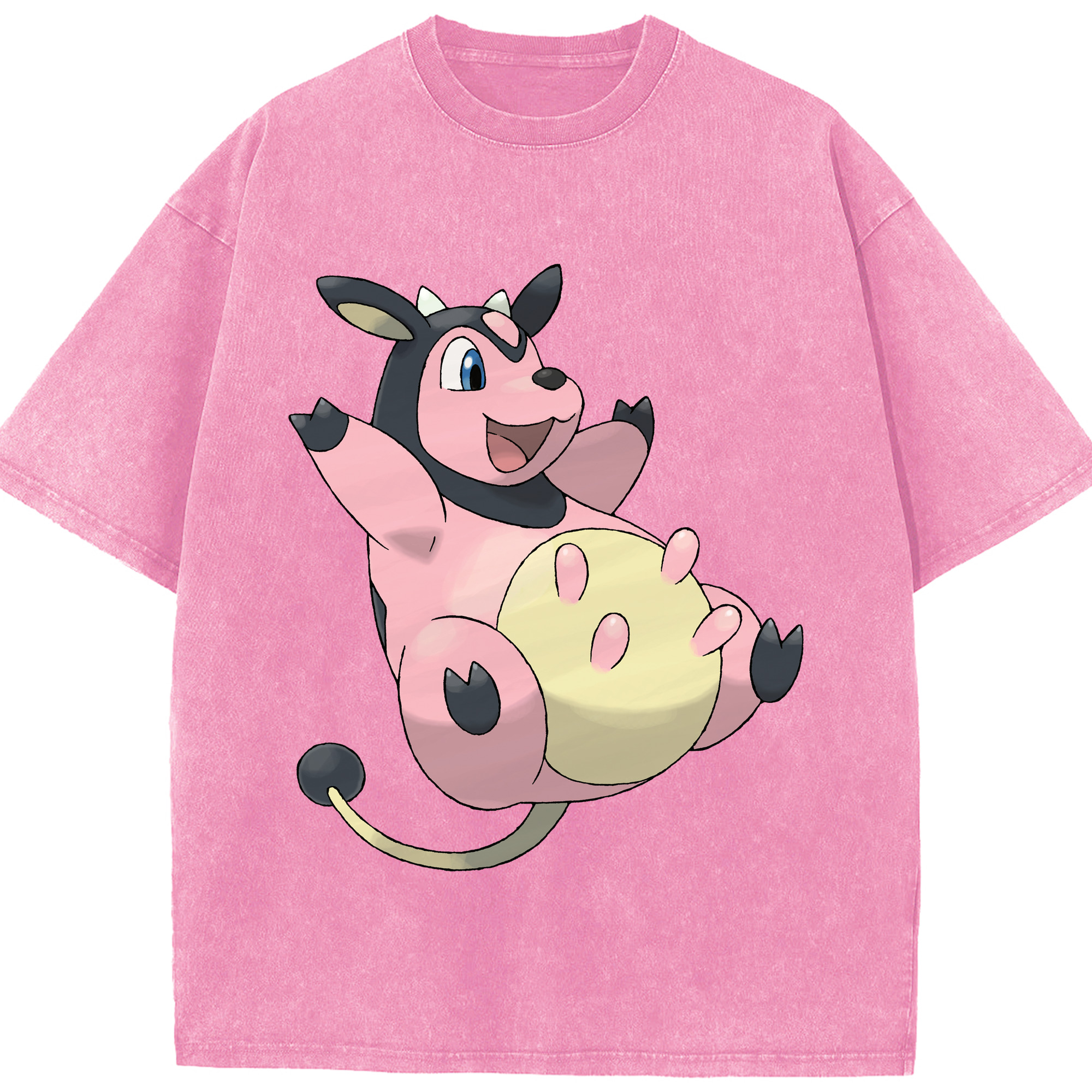 （画像用） ポケットモンスター Pokémon 綿100% ヴィンテージ風 半袖Tシャツ（フロントプリント）